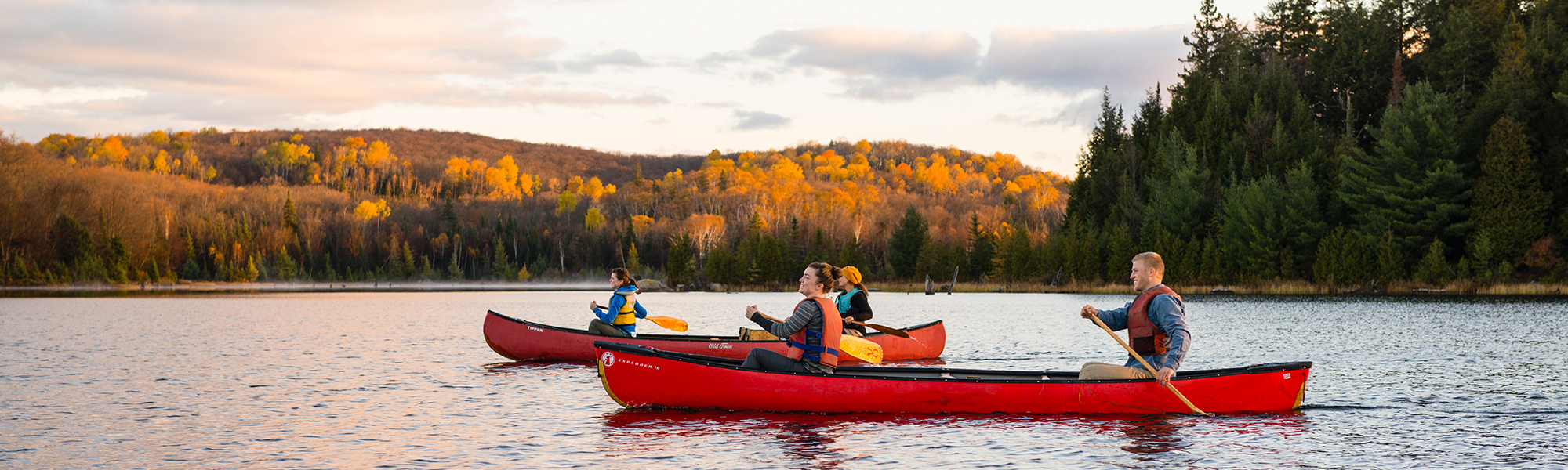 Kayak et canoë Ontario © Kevin Arnold - Comission Canadienne du Tourisme