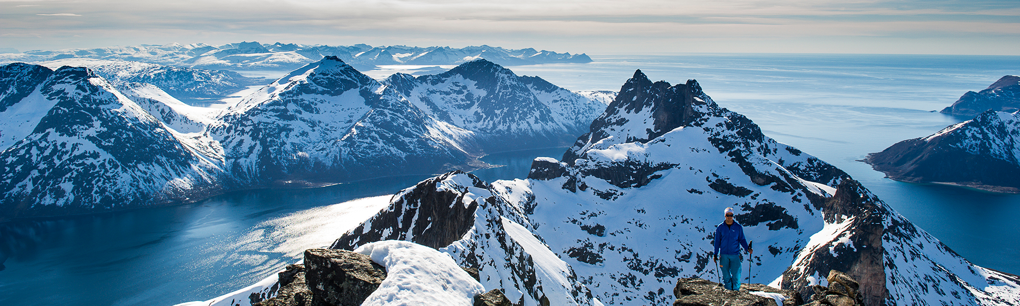 Ski de randonnée Région des fjords © Jesper Molin - Visit Lyngenfjord