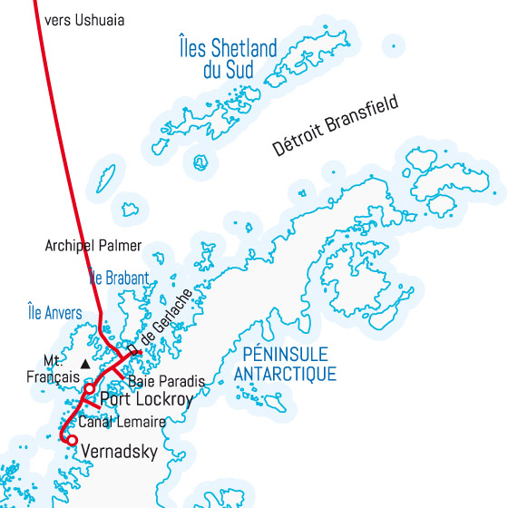 antarctique voyage prix