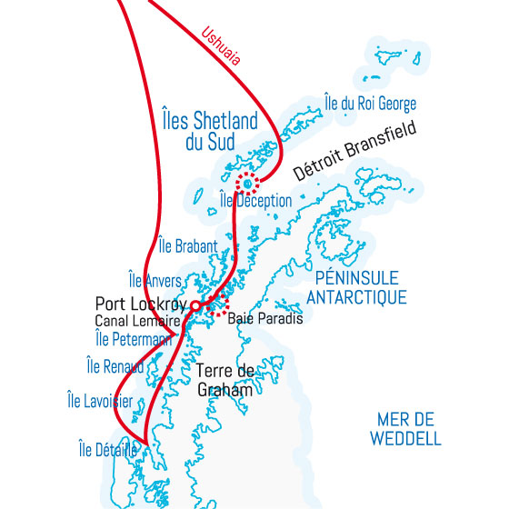 antarctique voyage prix