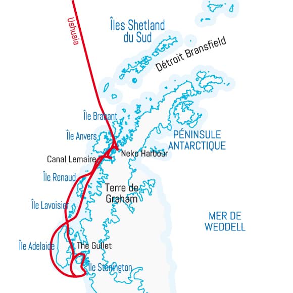 Voyage Antarctique Circuit et séjour en Antarctique