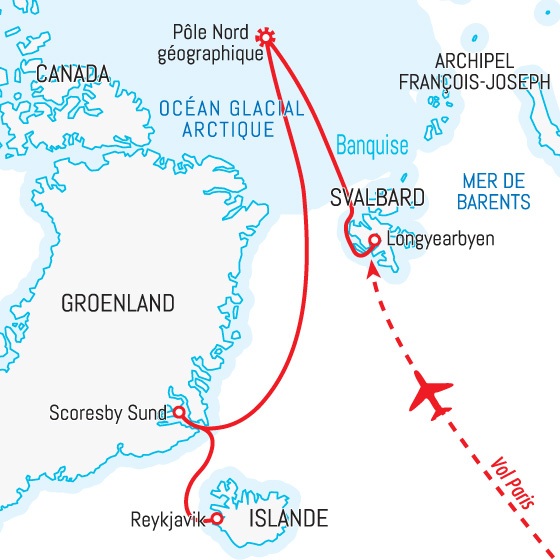 voyage pole nord