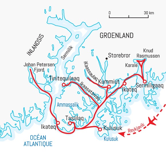 groenland voyage organise