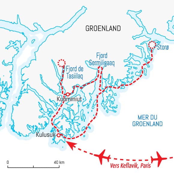 groenland voyage organise