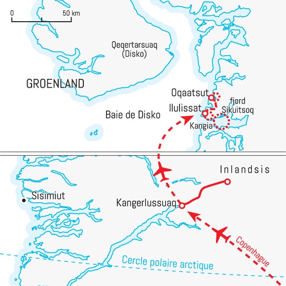 groenland voyage organise