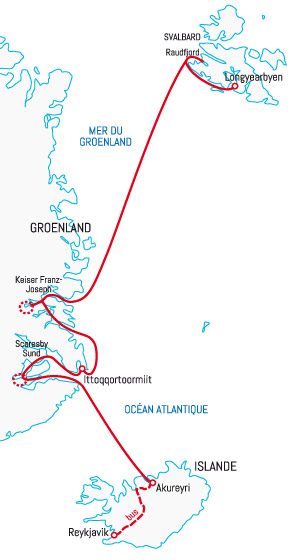groenland voyage organise
