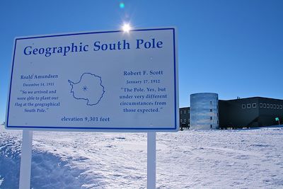 © Russ Hepburn / ALE - Base Amundsen-Scott - Antarctique Base Amundsen-Scott - Antarctique
