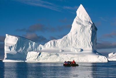 A la découverte des icebergs en Mer de Weddell - Antarctique