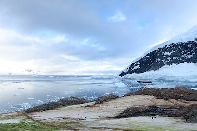 Le long de la terre de Graham - Antarctique