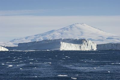 Mer de Weddell et cercle polaire antarctique