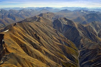 © Nathalie Neyrolles - Parc national de Kluane - Vue aérienne - Yukon - Canada Parc national de Kluane - Vue aérienne - Yukon - Canada