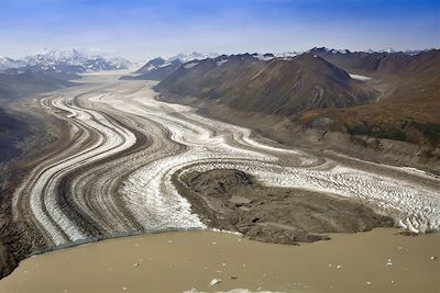 © Nathalie Neyrolles - Glacier - Parc national de Kluane - Yukon - Canada Glacier - Parc national de Kluane - Yukon - Canada