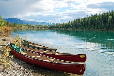 Le Yukon river: de Whitehorse à Dawson