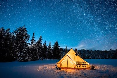 Traîneau à chiens Canada