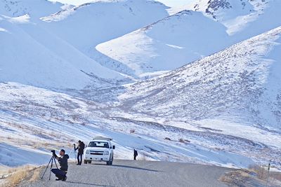 La route le long de la Dempster Highway - Canada