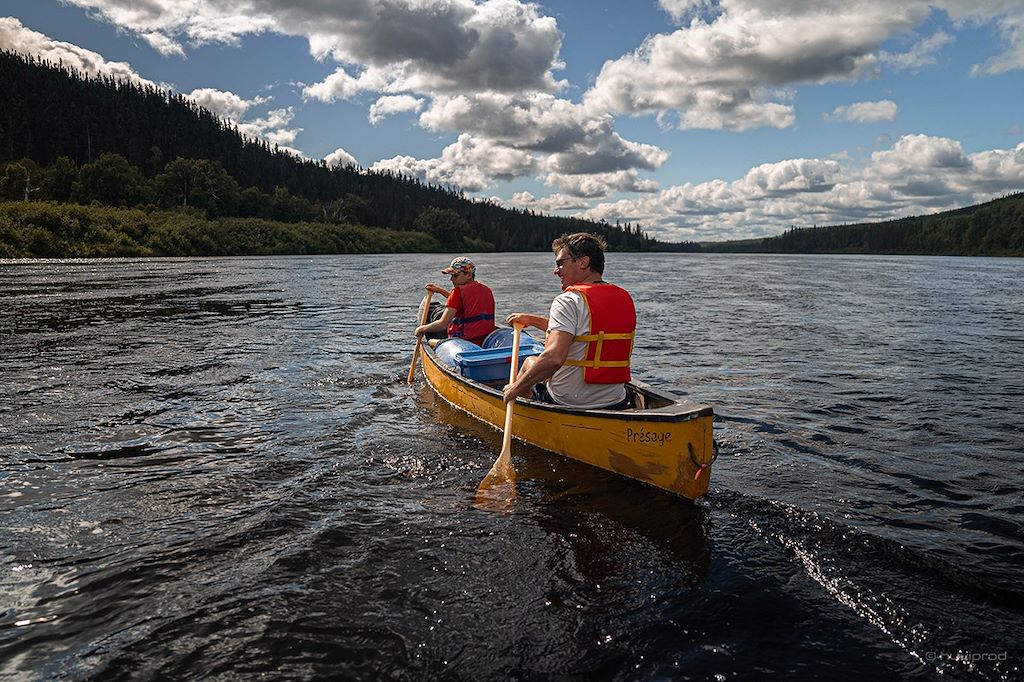 Image Descente de rivière - Voyage Canada - Randonnée kayak