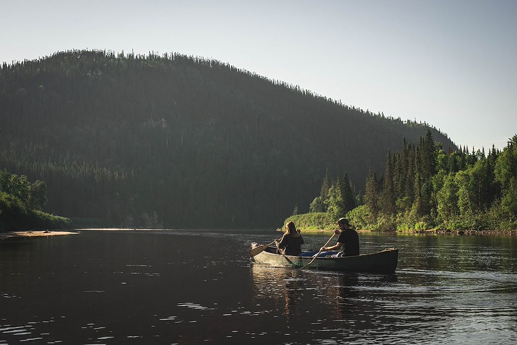 Image Descente de rivière - Voyage Canada - Randonnée kayak