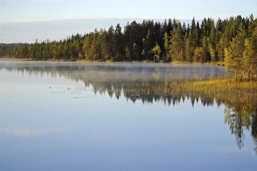Aventure d'automne au lac Inari