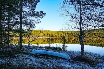 Lac près d'Inari - Laponie - Finlande