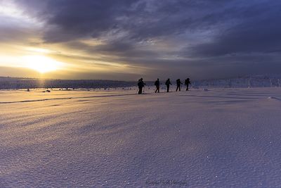 © Stéphane Michel - Région d'Inari-Saariselkä - Laponie - Finlande Région d'Inari-Saariselkä - Laponie - Finlande
