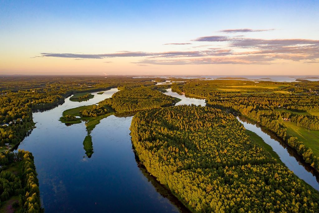 Rivière Kirkkopudas - Tornio - Finlande