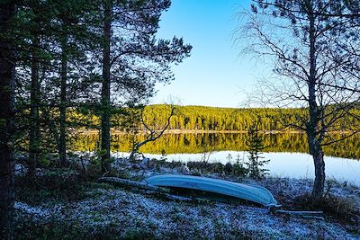 Lac près d'Inari - Laponie - Finlande