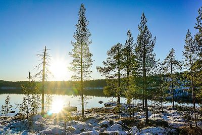 Lac - Laponie - Finlande