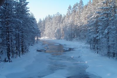 Près de Hossa, à la frontière russe - Région de Kainuu - Finlande