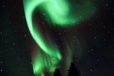 © Lars Malmström - Aurore boréale - Muonio - Finlande Aurore boréale - Muonio - Finlande