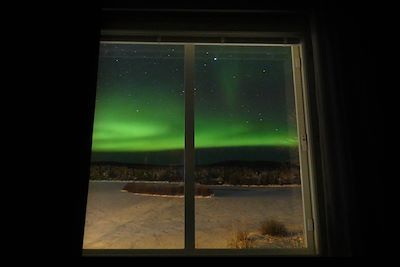 Aurores boréales - Région du lac Inari - Finlande