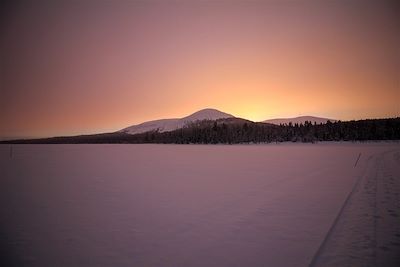 © Victor Labarre - Paysage dans la région de Ylläs - Laponie - Finlande Paysage dans la région de Ylläs - Laponie - Finlande