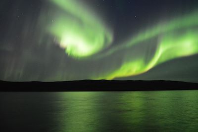 © Charlotte Thilliez - Aurores boréales - Inari - Finlande Aurores boréales - Inari - Finlande