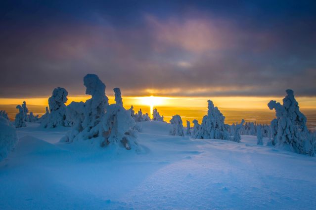 Coucher de soleil - Finlande
