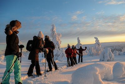 Balade en raquettes - Laponie - Finlande