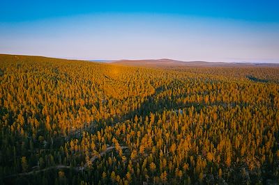 Ski de fond Laponie finlandaise