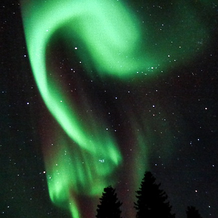 Aurores boréales Finlande Laponie finlandaise