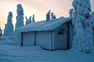 Cabane en forêt - Laponie - Finlande