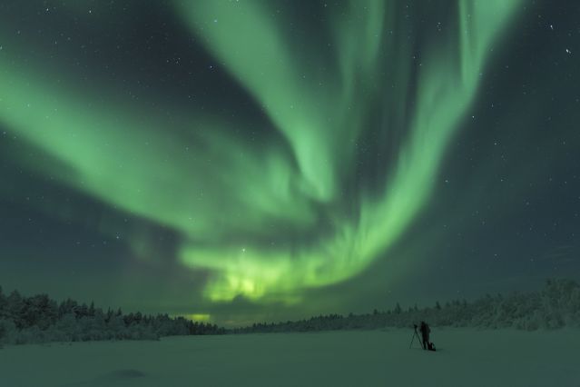 Photographier les aurores boréales - Inari - Laponie - Finlande