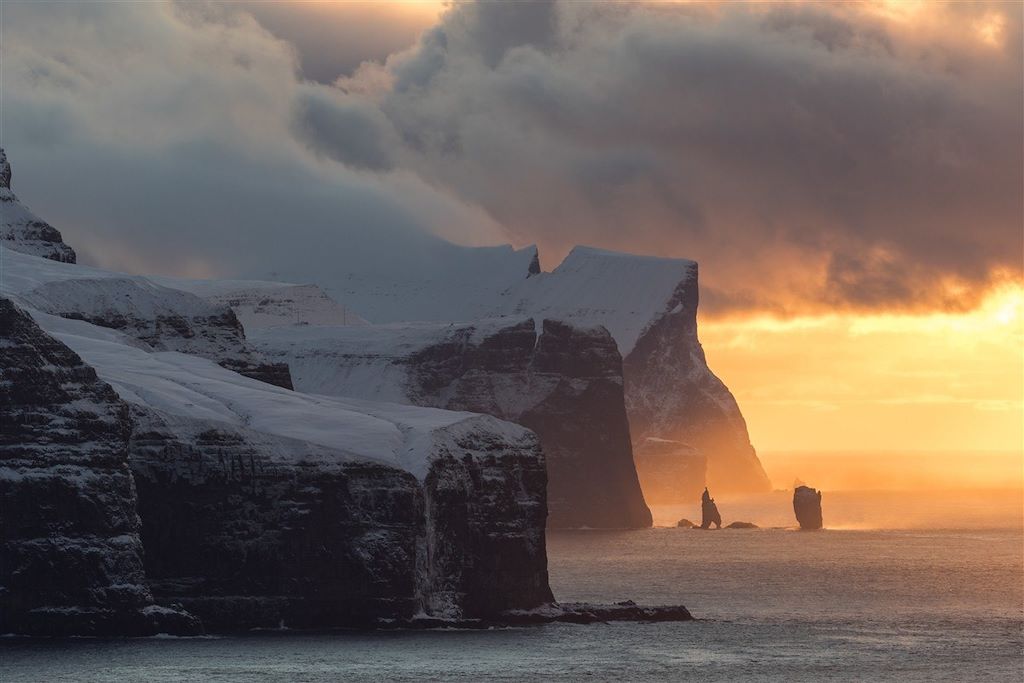 L'archipel des Féroé en hiver