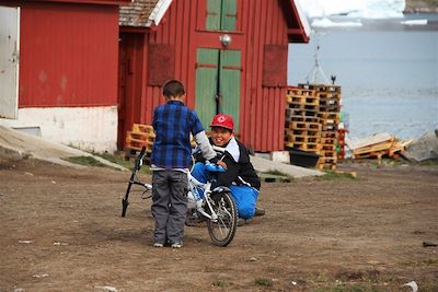 Village d'Ikerasak - Groenland