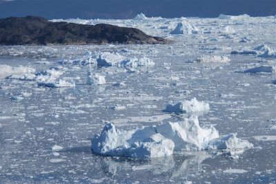 Icebergs de la Baie de Disko - Groenland