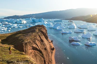 Randonnée avec vue sur les icebergs - Groenland 