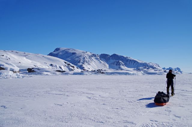 Voyage Raid à ski sur la banquise du Groenland