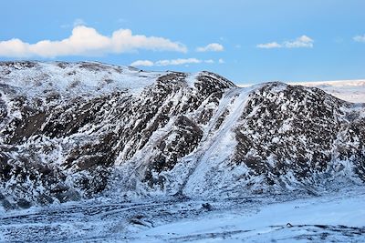 Région de Kangerlussuaq en hiver - Groenland