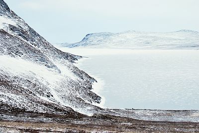 Région de Kangerlussuaq en hiver - Groenland