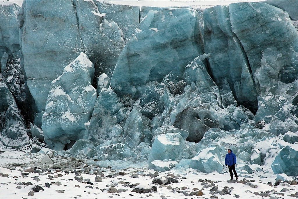 Le glacier Russell - Région de Kangerlussuaq - Groenland