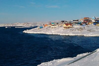 Ilulissat - Baie de Disko en hiver - Groenland