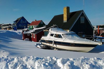 Ilulissat - Baie de Disko en hiver - Groenland