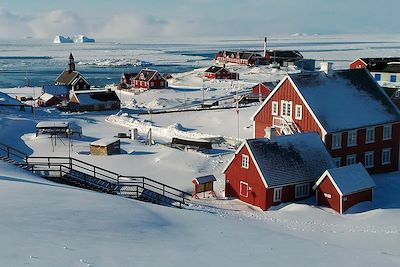 Ilulissat - Baie de Disko en hiver - Groenland