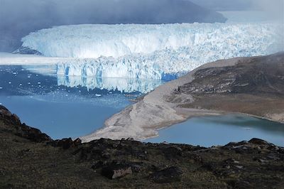 © Alexis de Leffe - Le Glacier Eqi dans la Baie de Disko - Groenland Le Glacier Eqi dans la Baie de Disko - Groenland